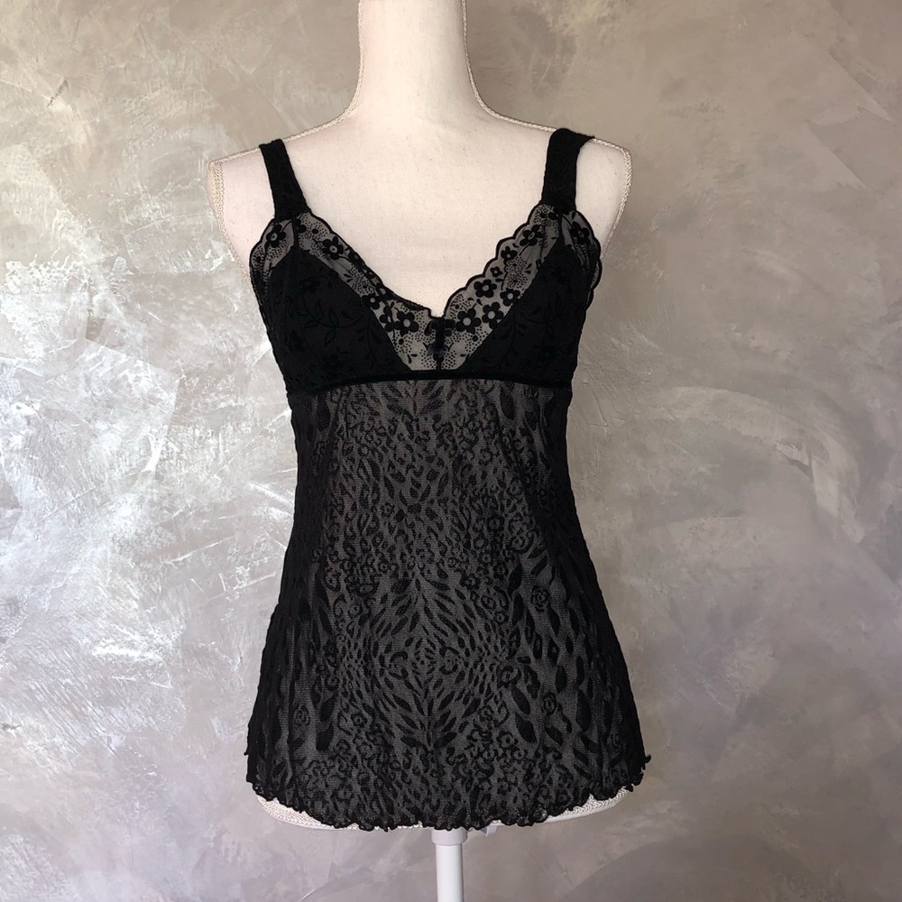 Vintage Sheer Tank Top